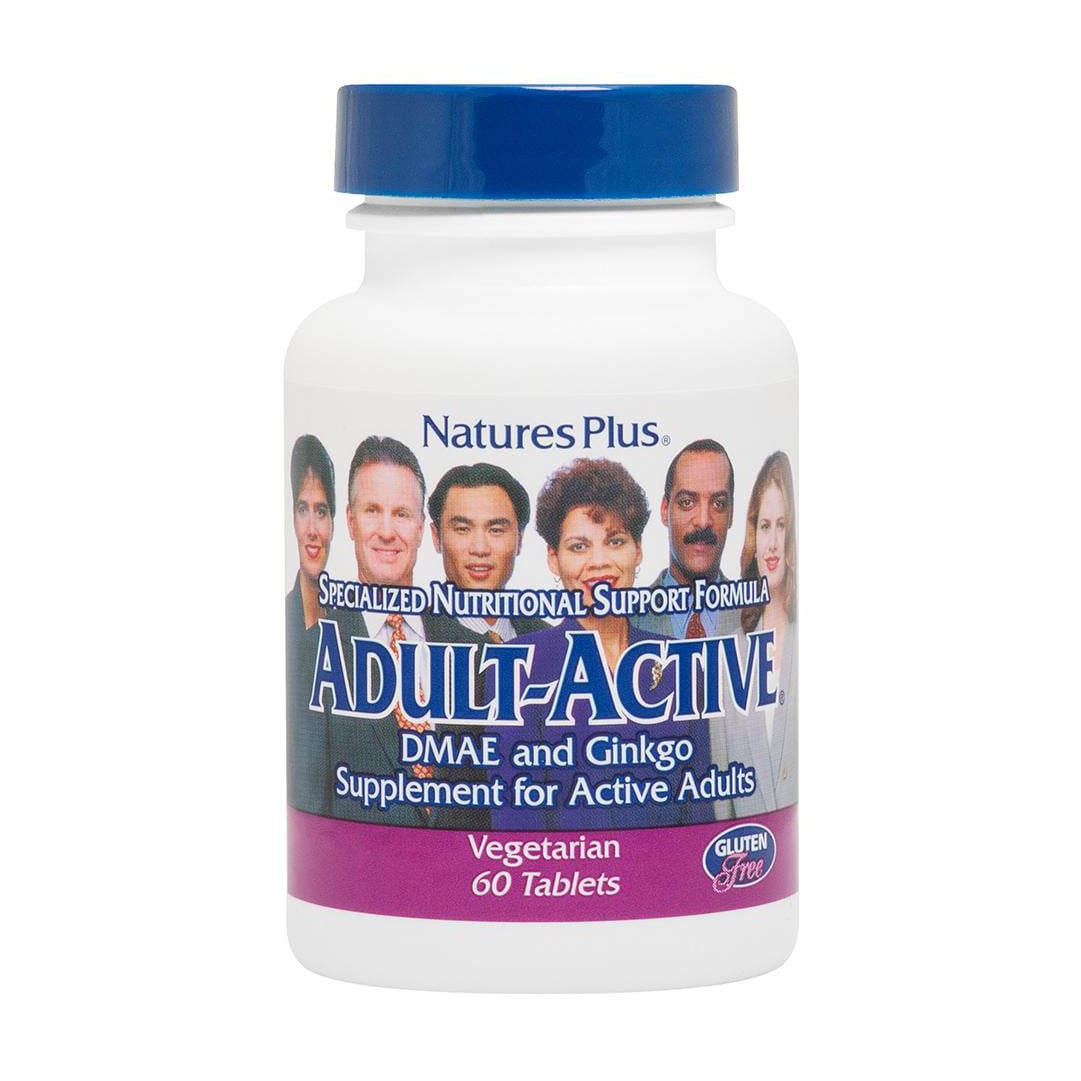 Уцінка! Підтримка енергії у дорослих NaturesPlus Adult-Active, 60 таблеток