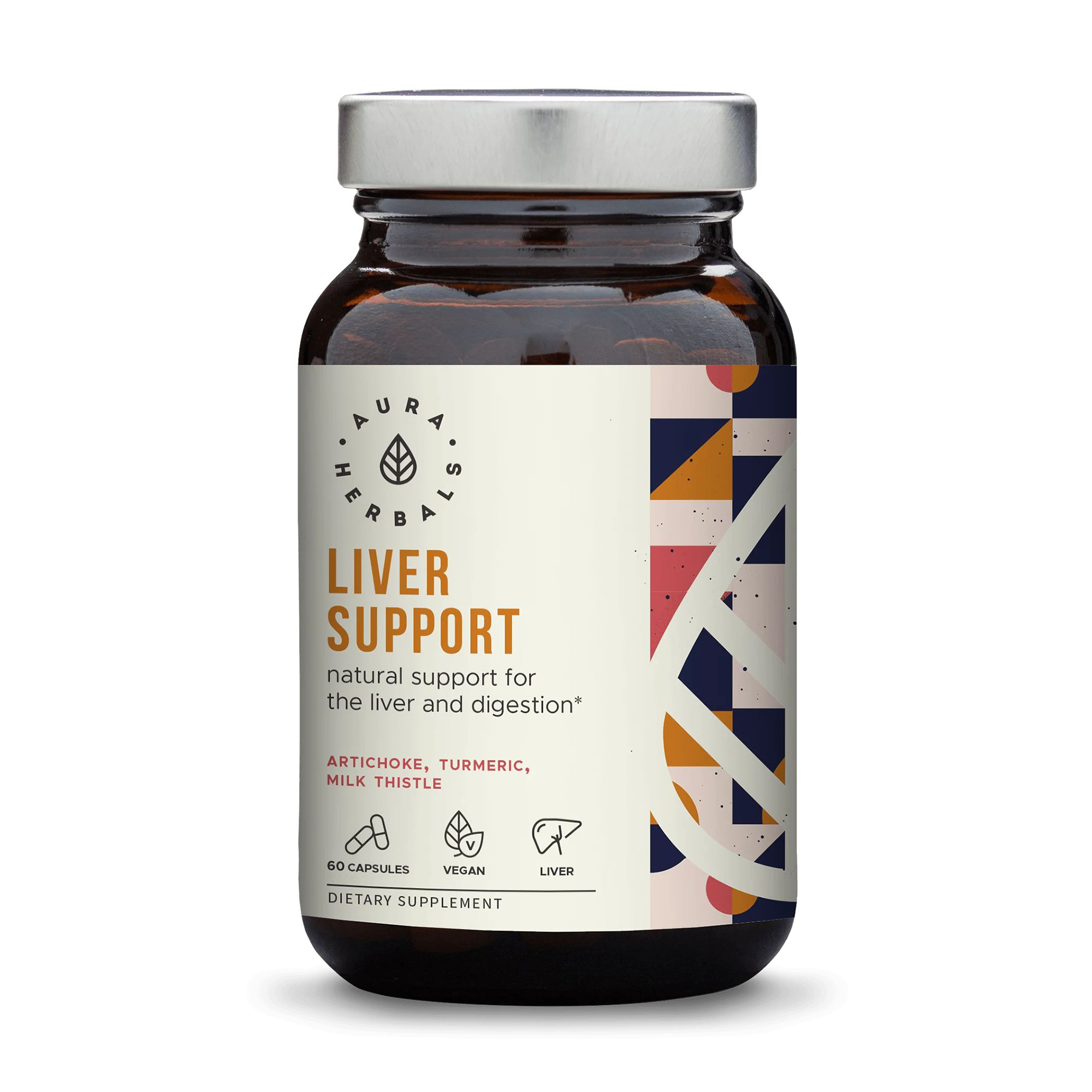Уцінка! Підтримка печінки Aura Herbals My Liver, 60 капсул